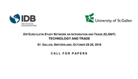 Call for Papers: XVI ELSNIT Annual Conference on Technology and Trade