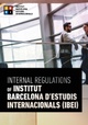 Internal Regulations of IBEI