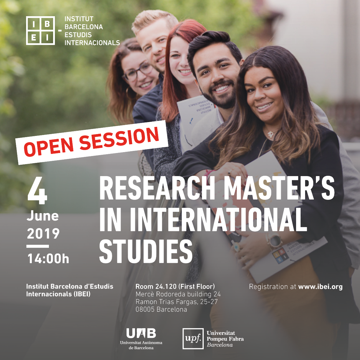 Sesión informativa: Máster en Investigación en Estudios Internacionales