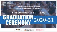 IBEI Graduation Ceremony 2021 MIR, Mundus MAPP (full event)
