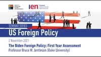 The Biden Foreign Policy: First Year Assessment - Bruce W. Jentleson (Duke University)