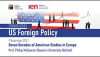 Seven Decades of American Studies in Europe - Philip McGowan (Queen’s University Belfast)