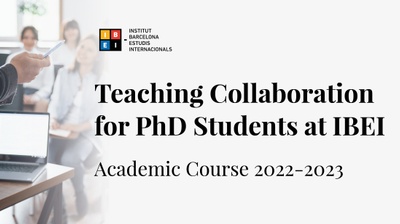 Teaching Collaboration for PhD Students at IBEI