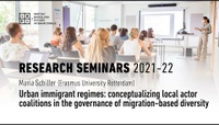 Urban immigrant regimes: local actor coalitions in the governance of migration-based diversity