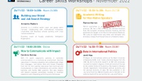 Career Skills Workshops 2022-23 (November)