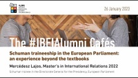 26 January 2023 | Schuman traineeship in the European Parliament: an experience beyond the textbooks - Mercédesz Lajos (MIR 2022)