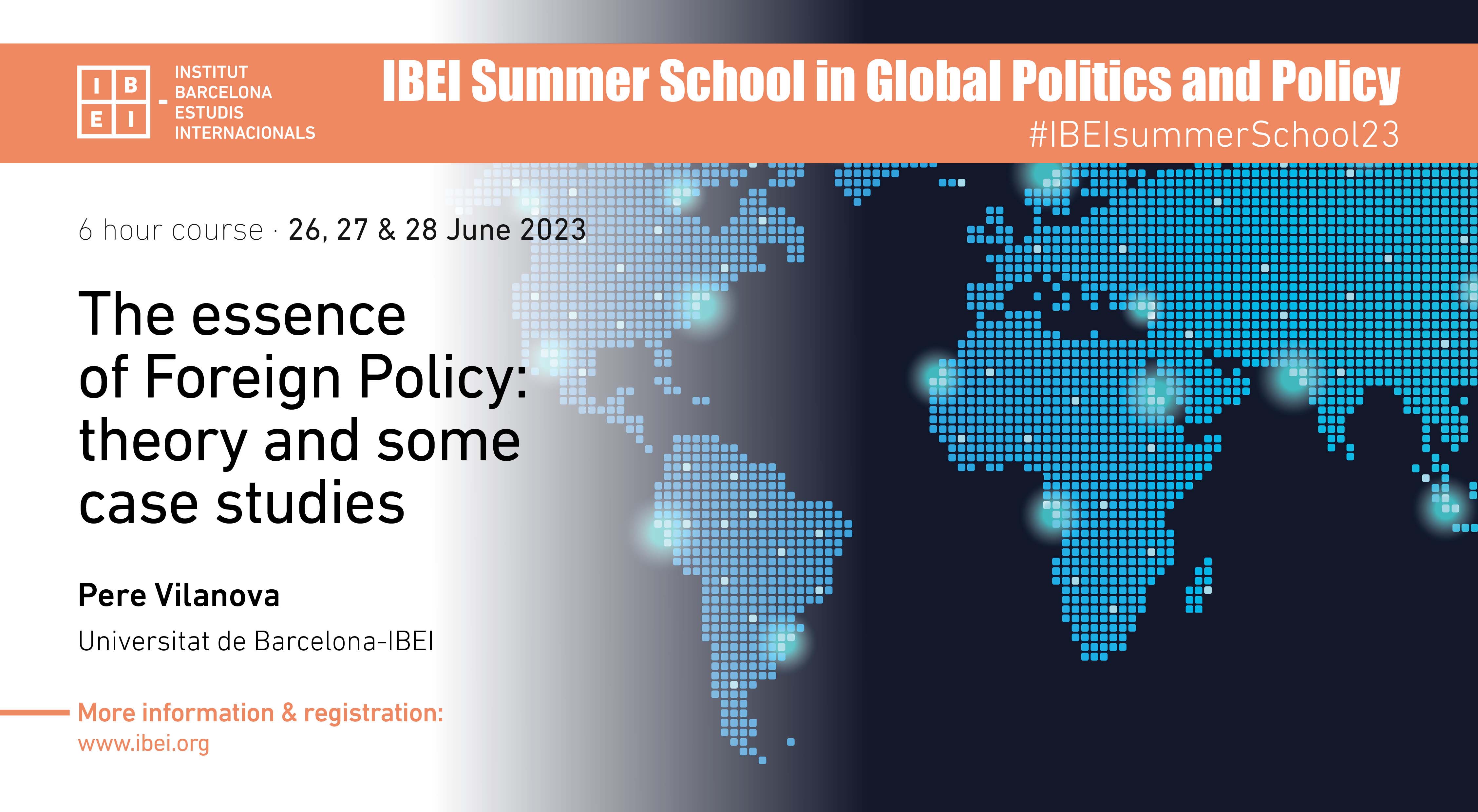 banner_The essence of Foreign Policy: theory and some case studies