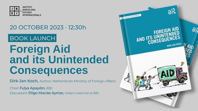 Book launch | Foreign Aid and its Unintended Consequences